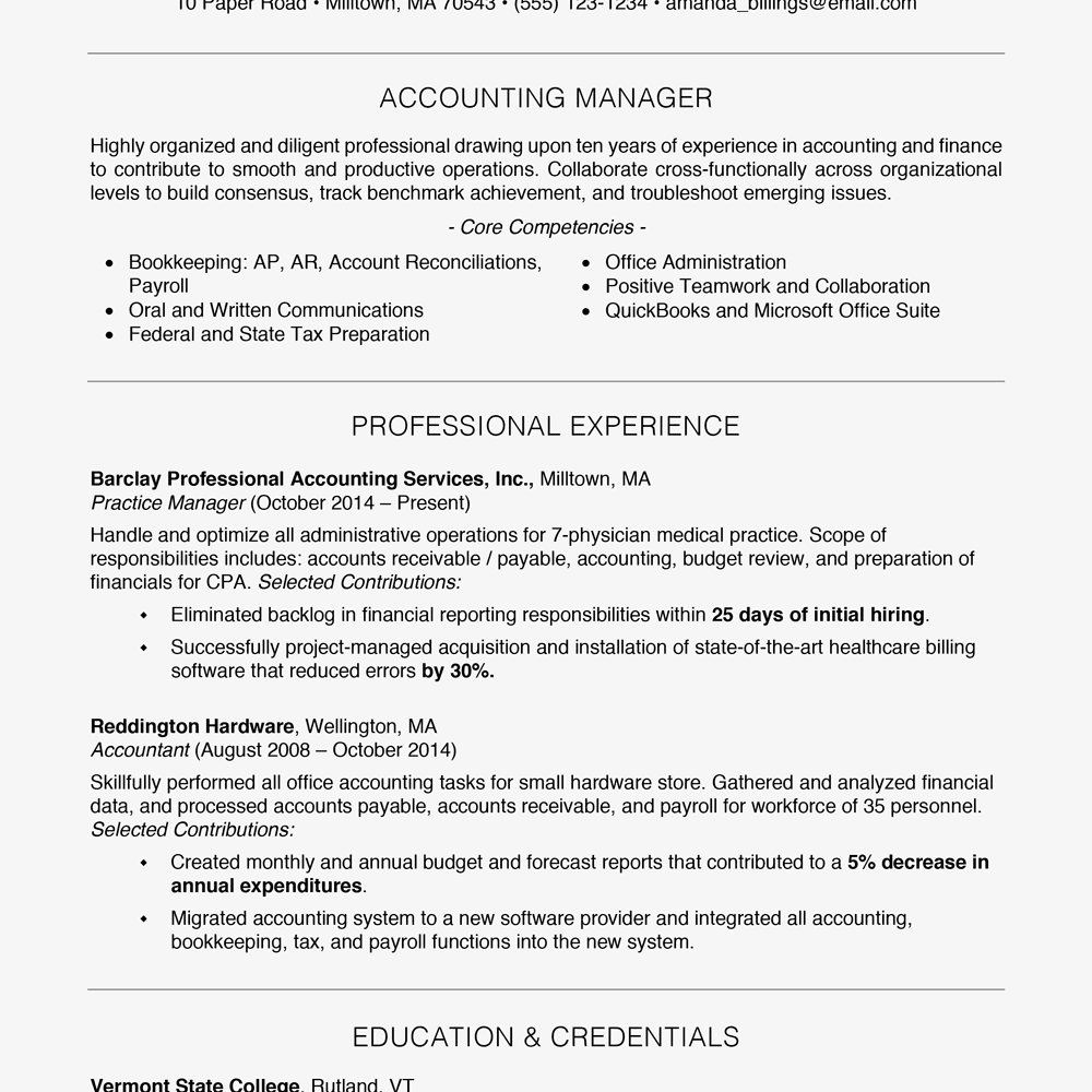 100+ Free Professional Resume Examples and Writing Tips
