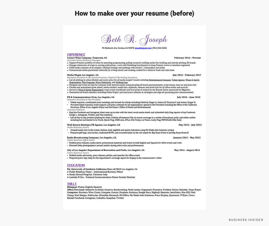 11 ways to update your rÃ©sumÃ© when you get a new job ...