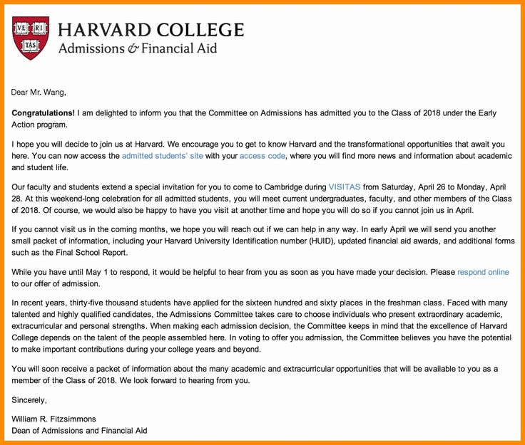 26+ Cover Letter Harvard in 2020 (With images)