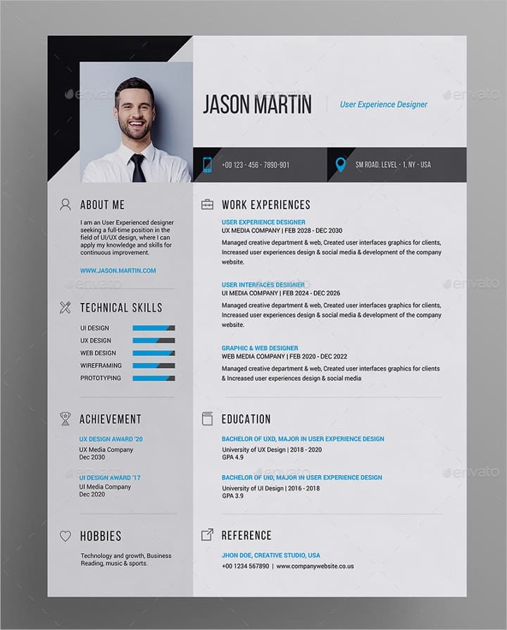 40+ Resume Templates &  Examples