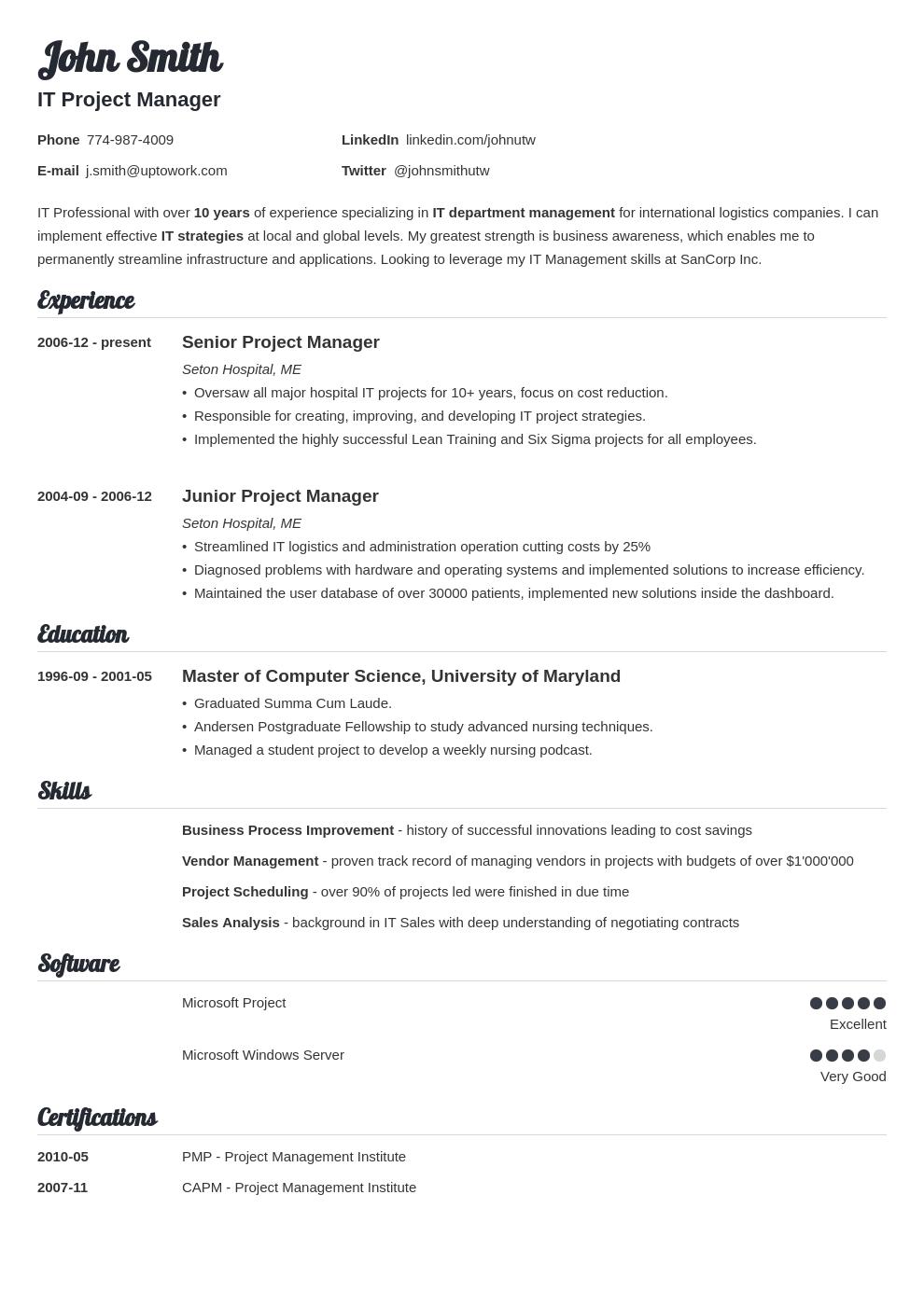 54 Stunning What Is A Resume Supposed To Look Like by Pics