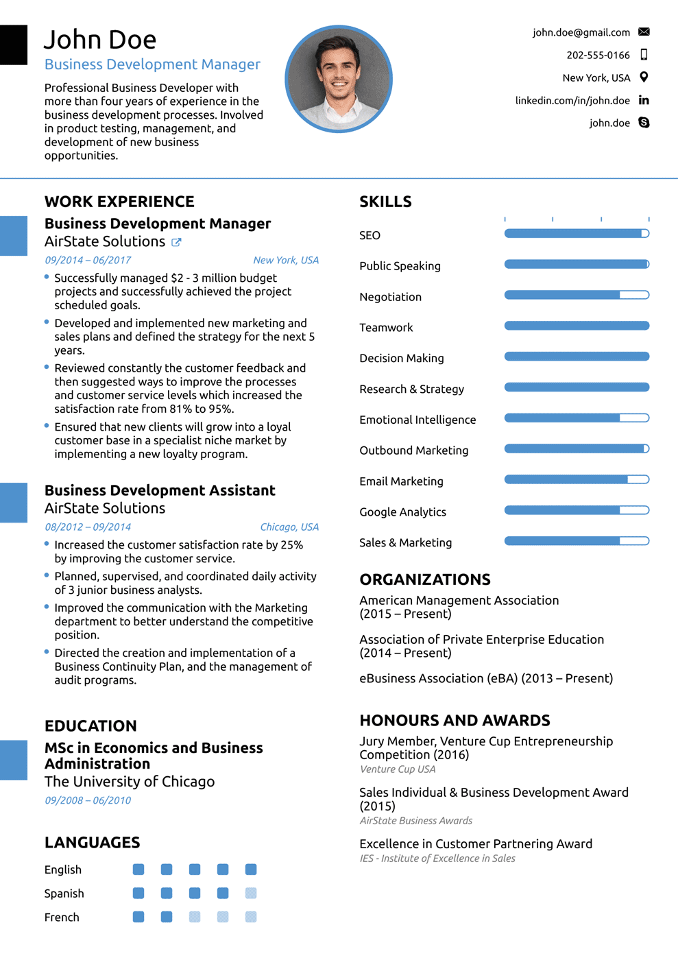 8+ Best Online Resume Templates of 2018 [Download & Customize]