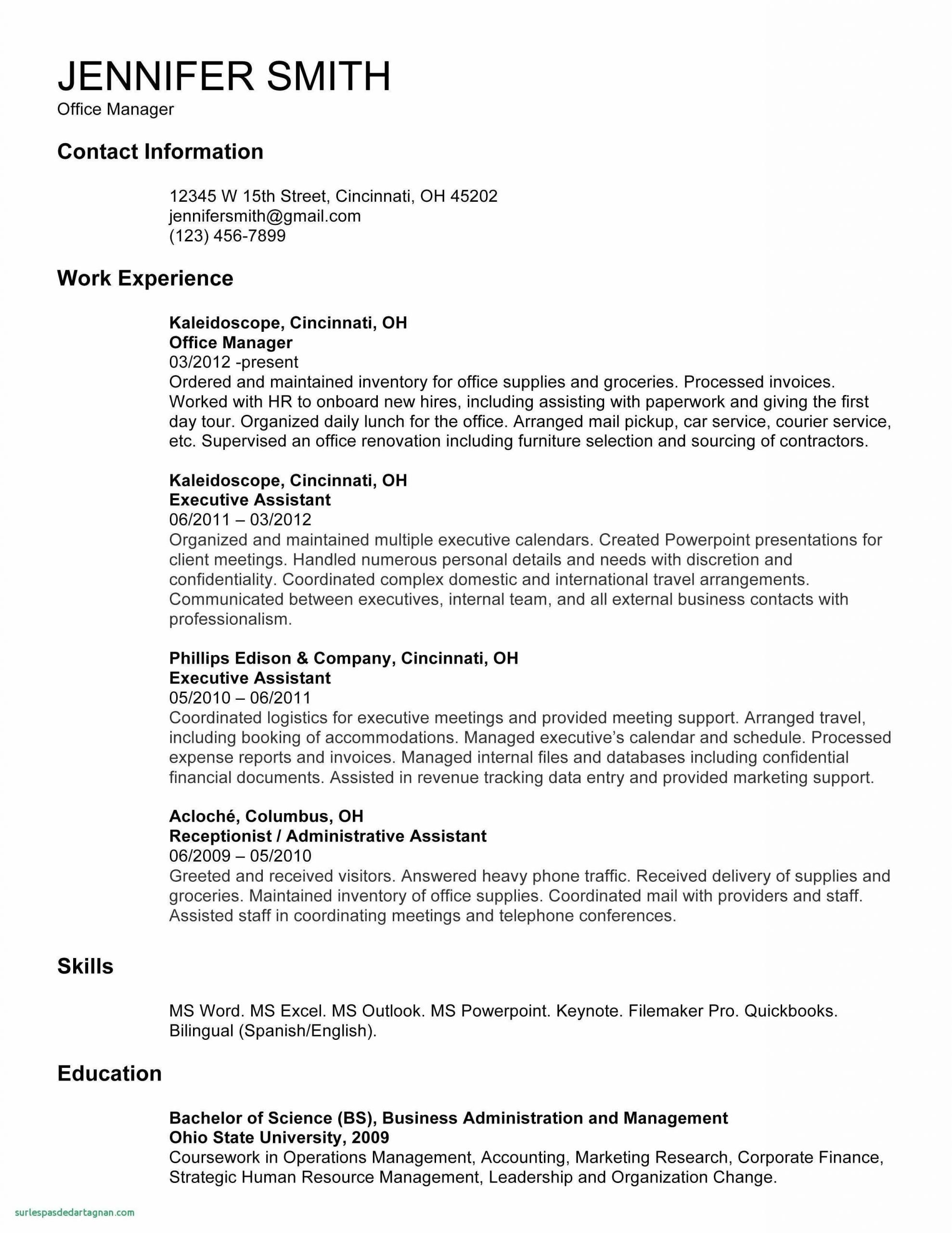 9 What Do I Need for A Resume Collection