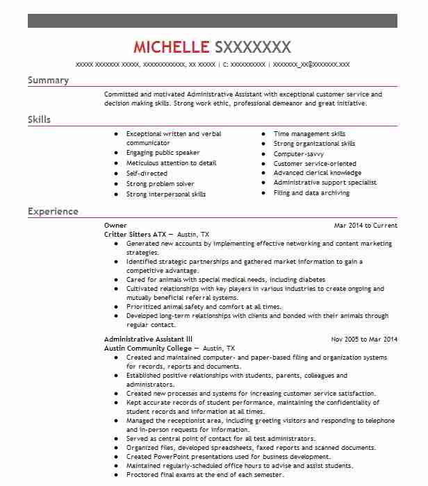 9202 Continuing Education Resume Examples