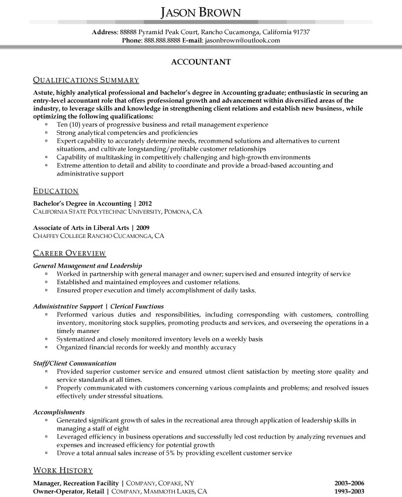 Accountant Lamp Picture: Accounting Resume Samples
