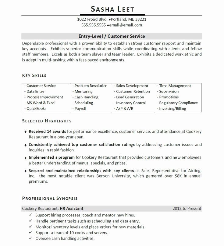 â 20 Entry Level Product Manager Resume in 2020