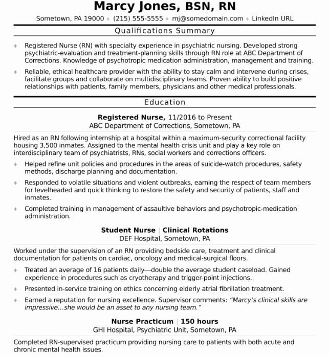 â 20 Nursing Student Resume Clinical Experience in 2020