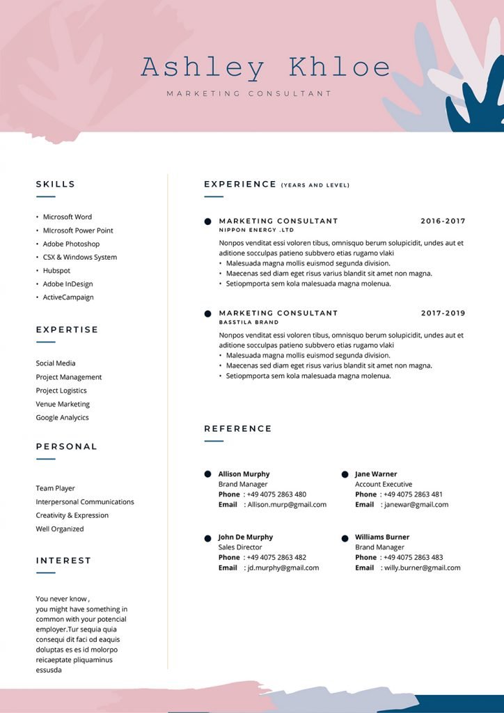 ATS Friendly Cover Letter Template ready to complete with ...