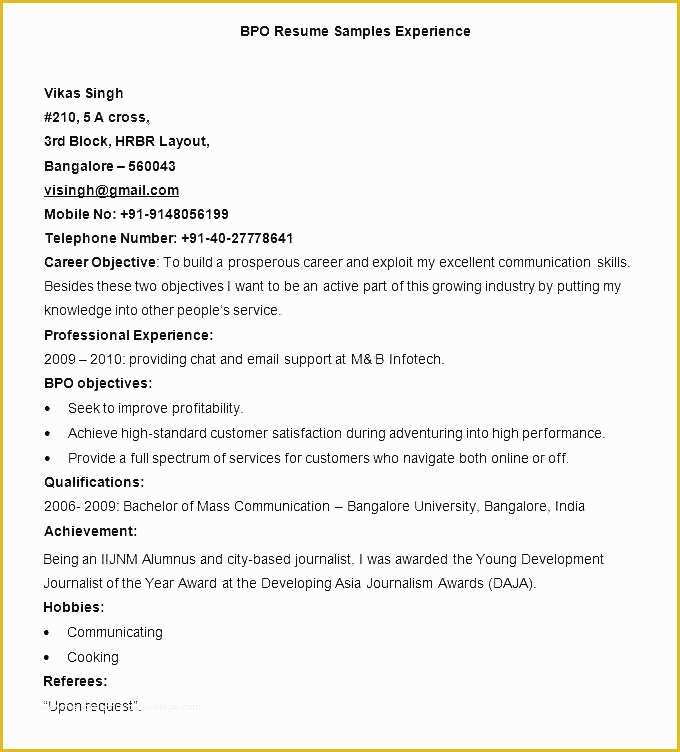 Ats Friendly Resume Template Free Of ats Friendly Resume Templates ...