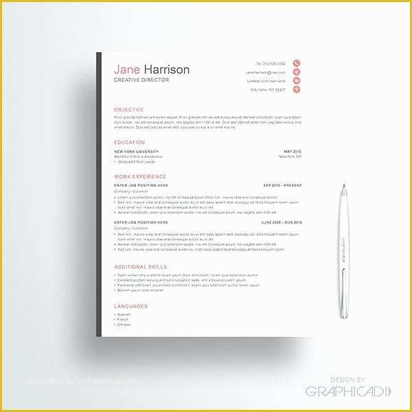 Ats Friendly Resume Template Free Of Free Resume Scan Scanning Template ...