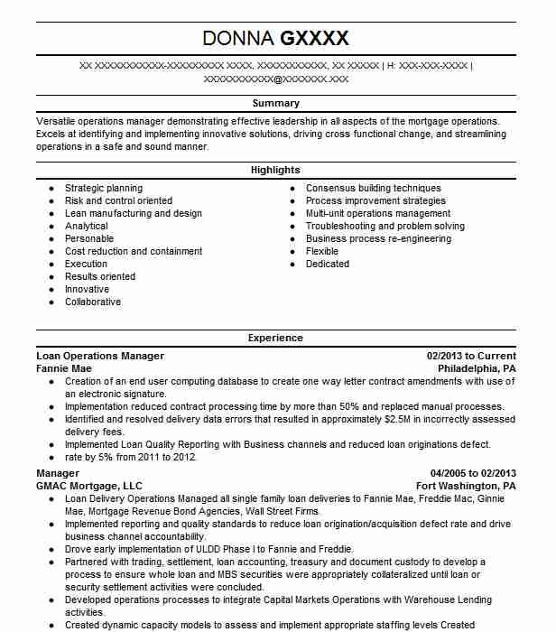 Bank Operations Manager Job Description Resume / Logistic Manager ...