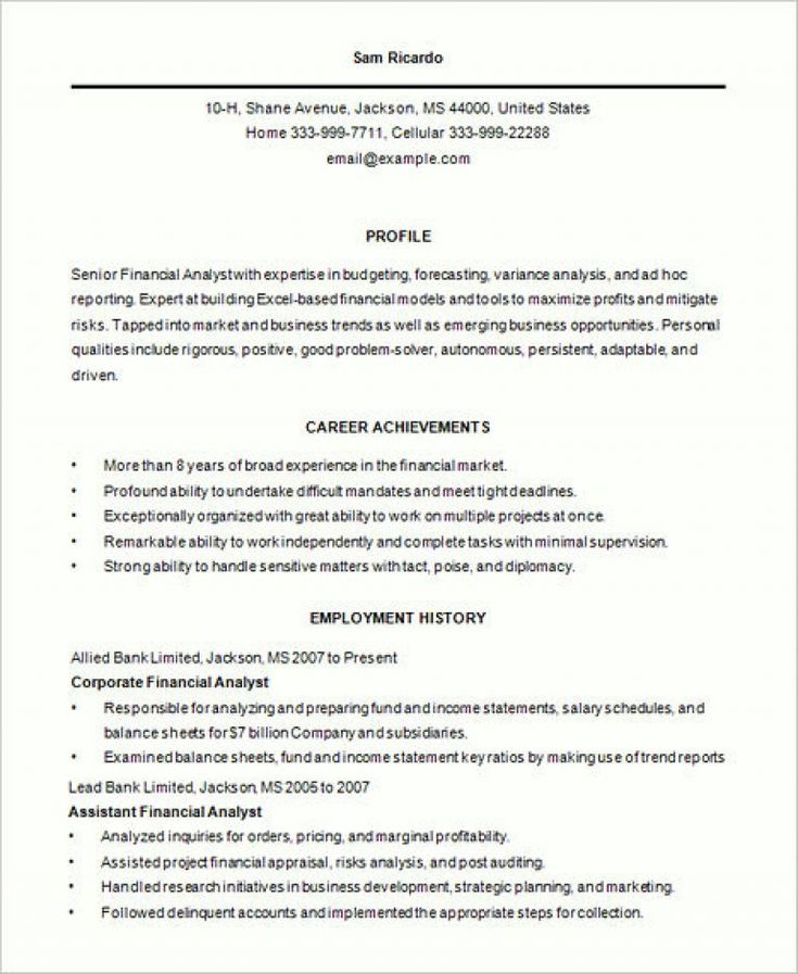 Business Analyst Resume Sample and Tips (With images)