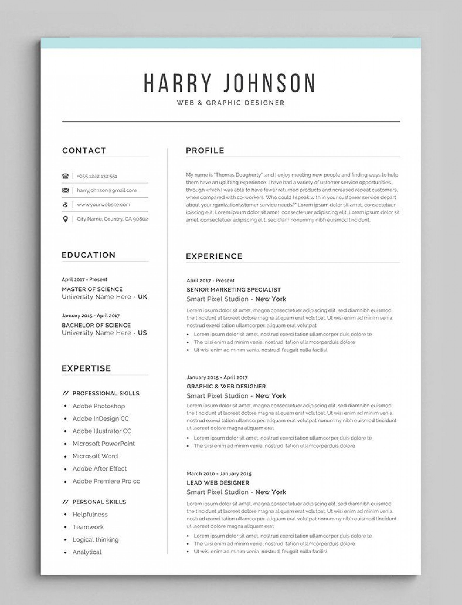 Create Your Own Resume Template In Word ~ Addictionary