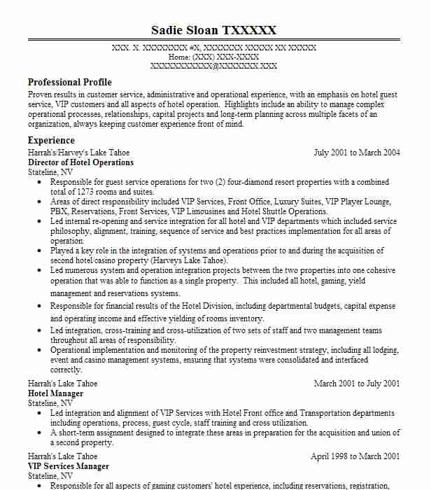 Director Of Operations Resume Example Longhorn Steakhouse Darden ...