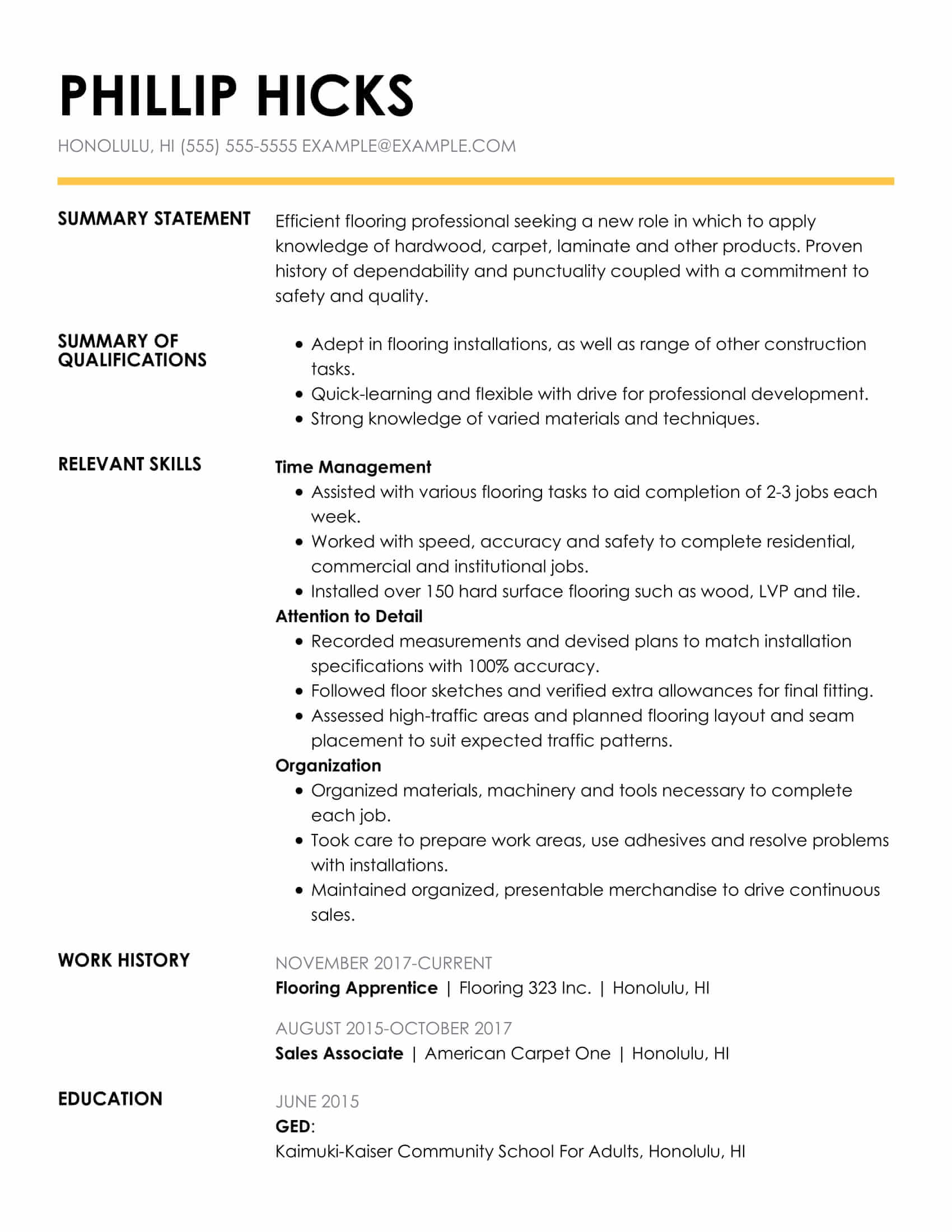 Download Good Qualifications For A Resume Images
