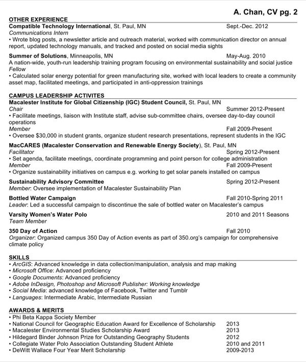 Download Proficient Resume Examples for Free