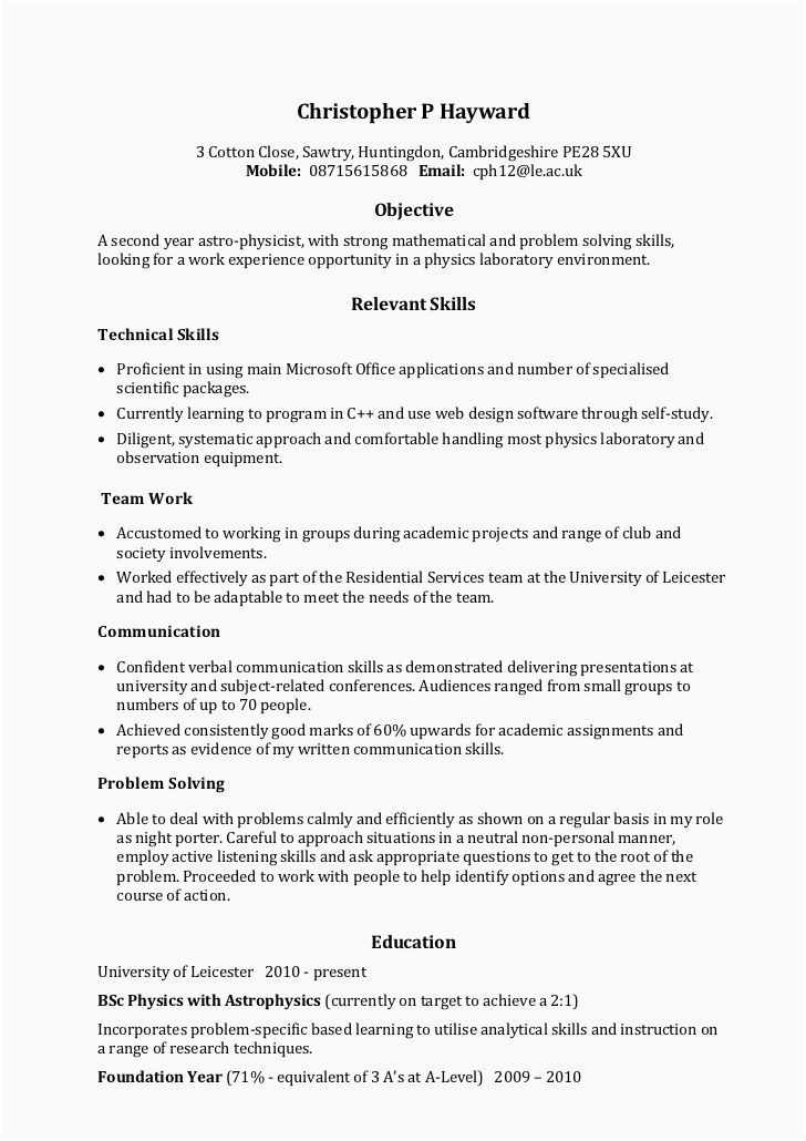 Free 41 What to Put for Skills On Resume Download ...