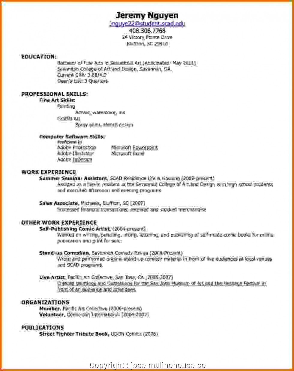 Free How To Do A Basic Resume Prepare Resumes