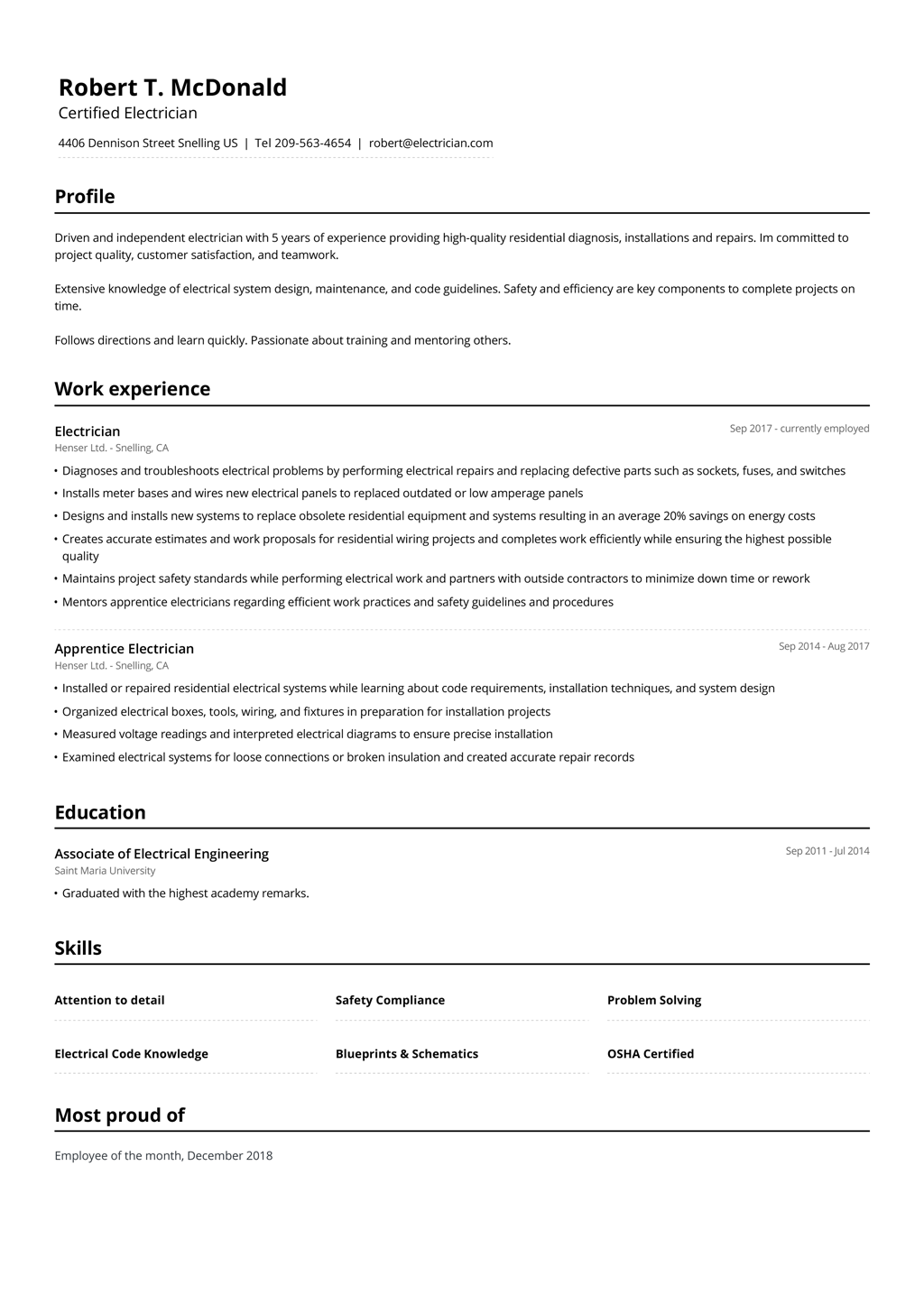 Free Resume Templates for 2020 [Fill in, simple & easy]