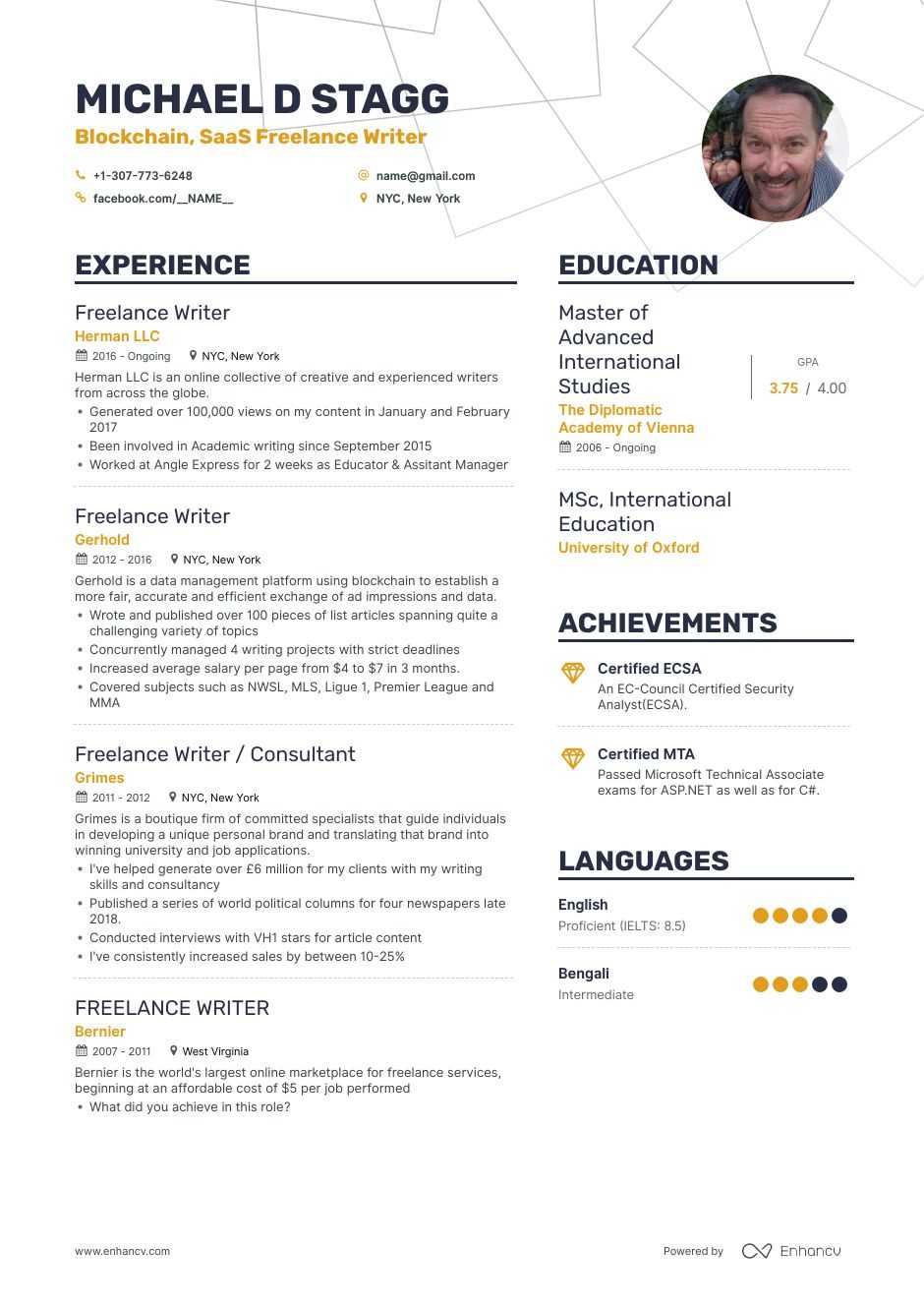 Freelance Writer Resume Examples and Skills You Need to ...