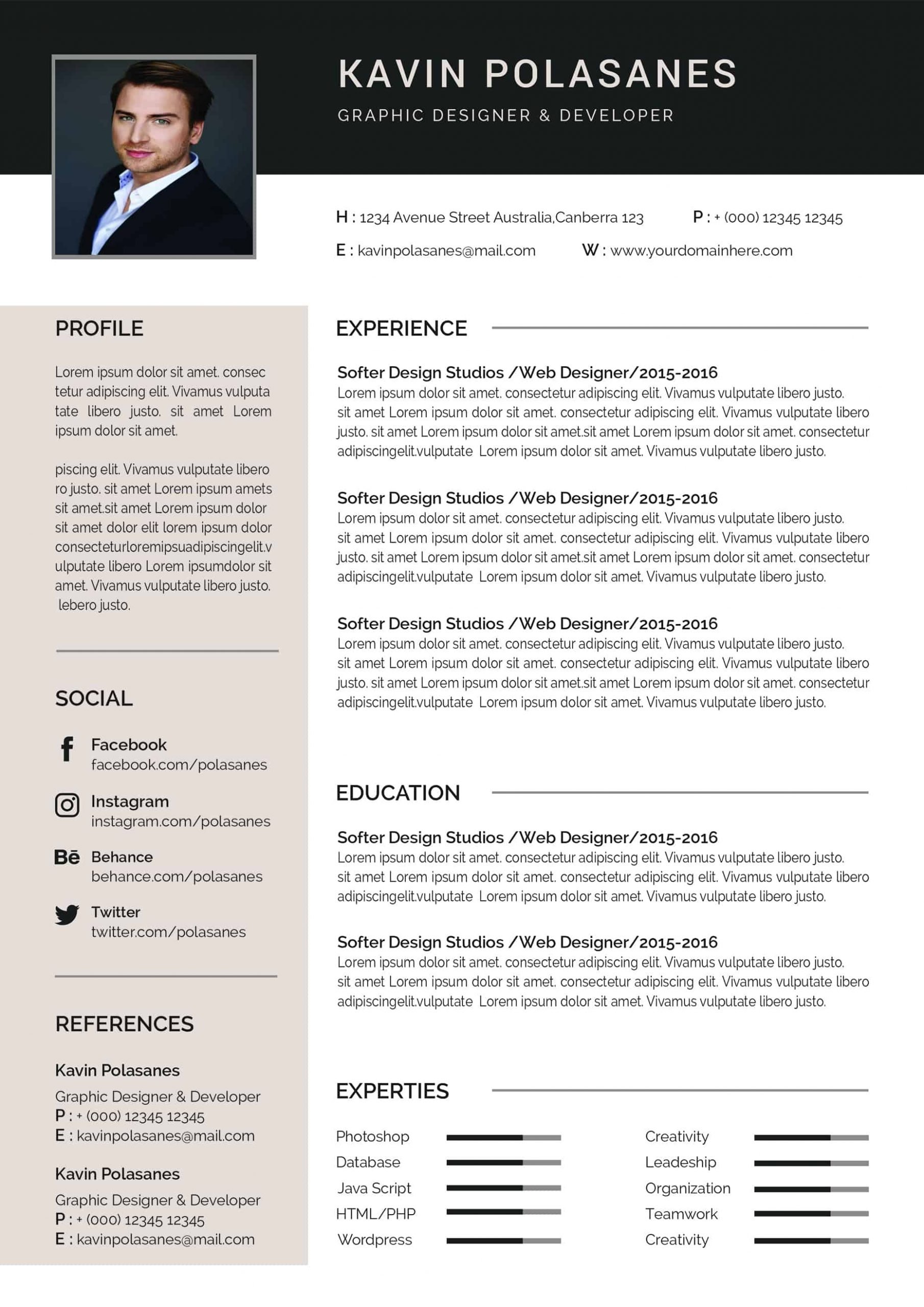 Functional Resume Template