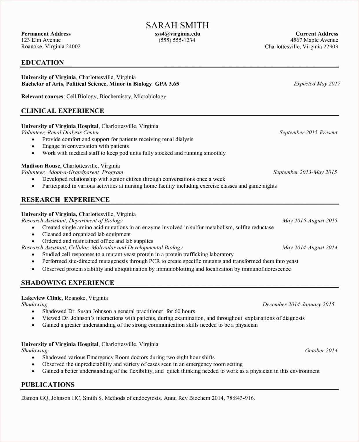 Good Resume Objectives For Recent Graduates