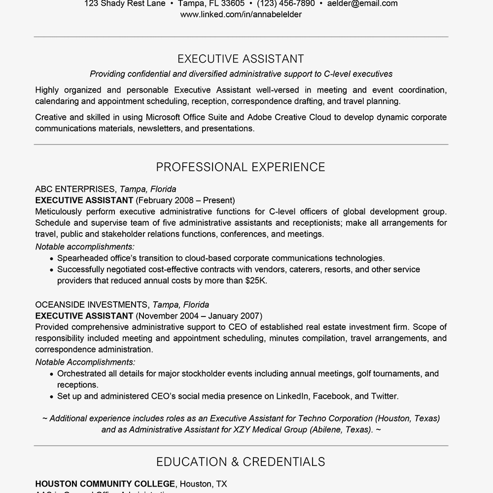 How Many Years of Experience to List on Your Resume