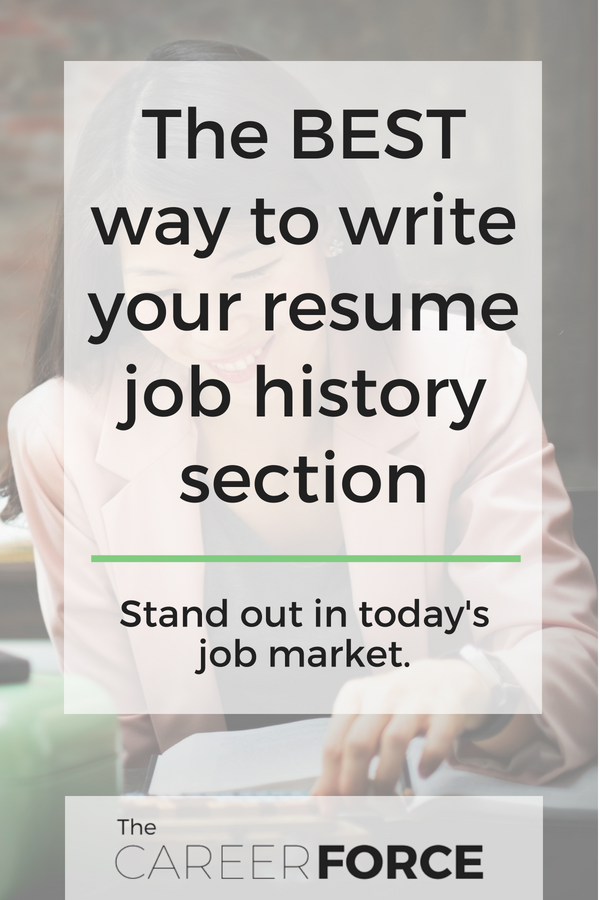 How Much Job History Should be on My Resume?