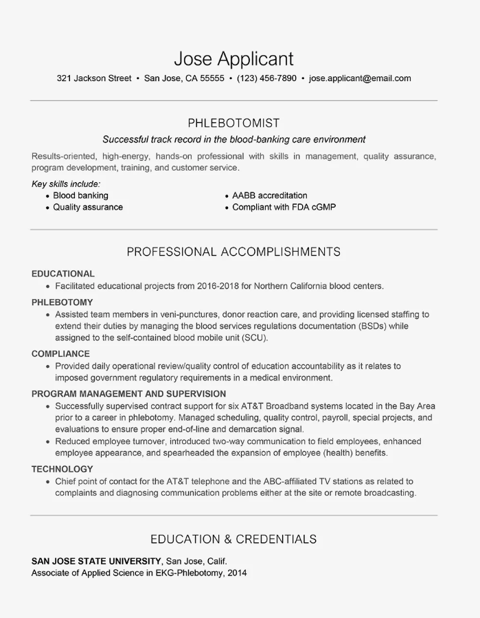 How To Choose The Right Resume Format For You