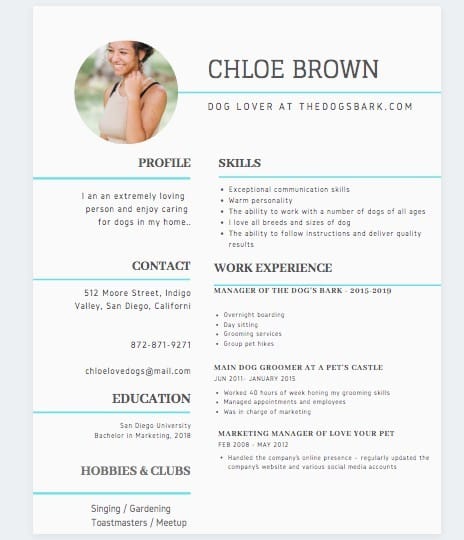 How To Create A Professional Resume For Free In Canva