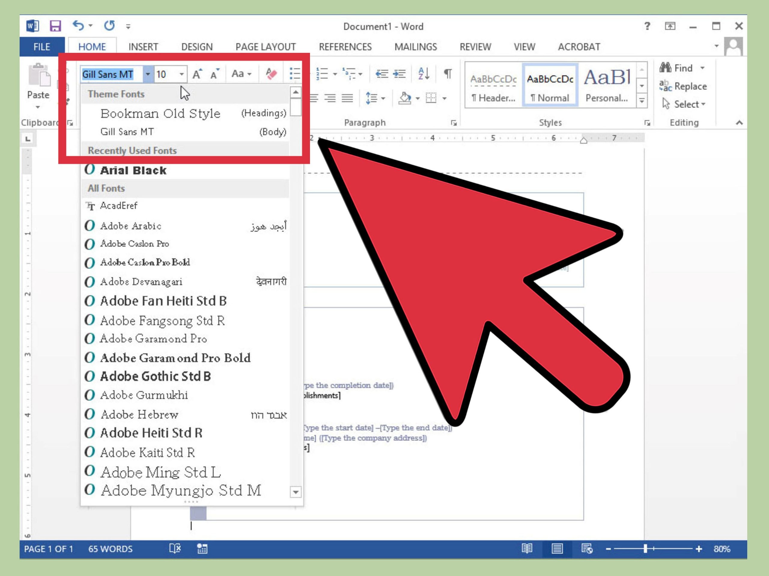 How to Create a Resume in Microsoft Word (with 3 Sample ...