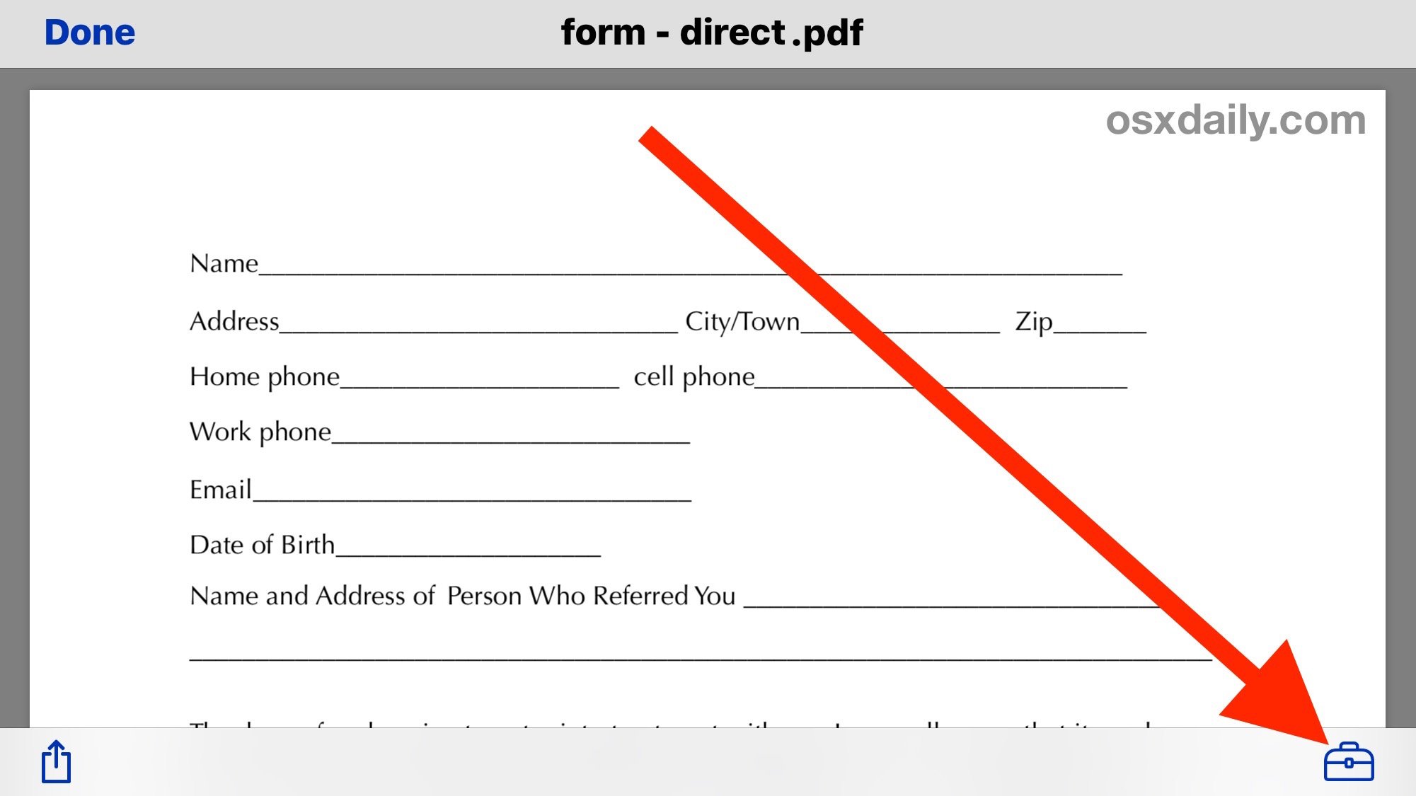 How To Fill Out A Resume Fill Out Pdf Form Iphone ...