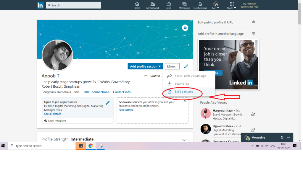 How to Upload Resume to LinkedIn in 2020