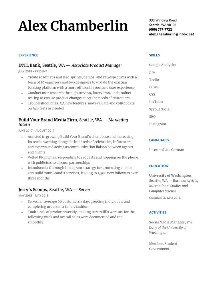 How to Write a Chronological Resume (Plus Example!)