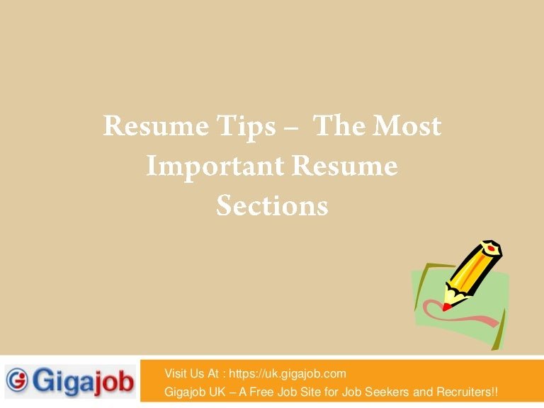 Important Resume tips