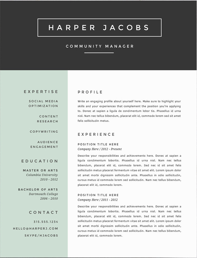 Is having a resume with color/design ok if you are not a designer ...