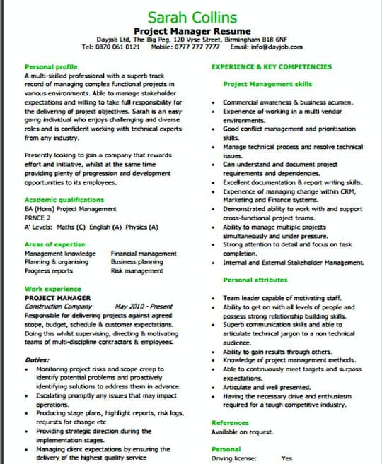 IT Infrastructure Manager Resume
