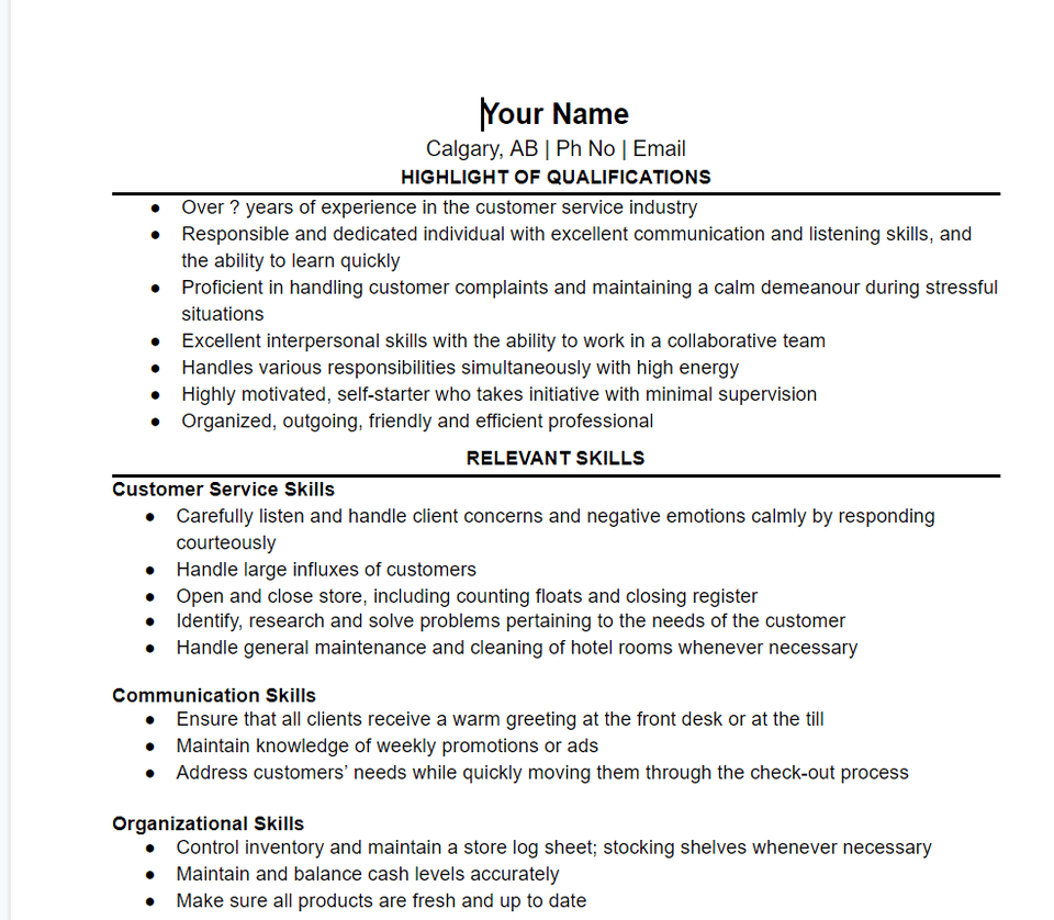 Looking for a free resume template that looks like a more professional ...