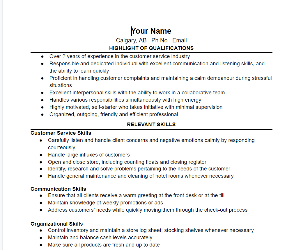 Looking for a free resume template that looks like a more ...