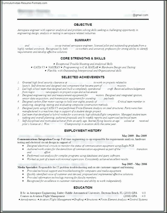 Microsoft Word 2007 Resume Template Unique 7 Resume ...