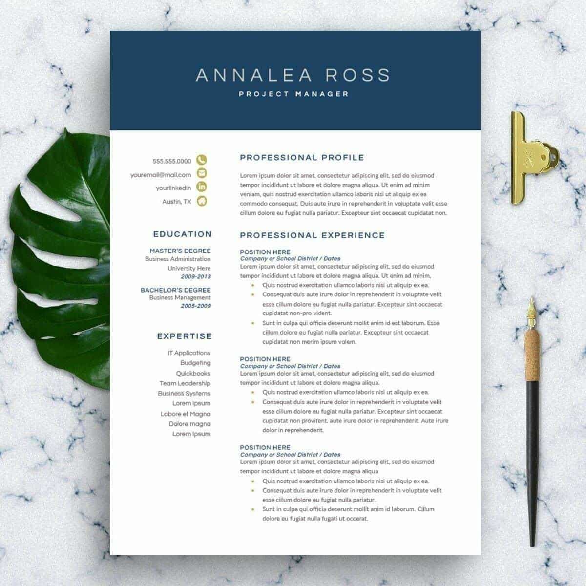 Modern Resume Template &  Format (18+ Examples for 2021)