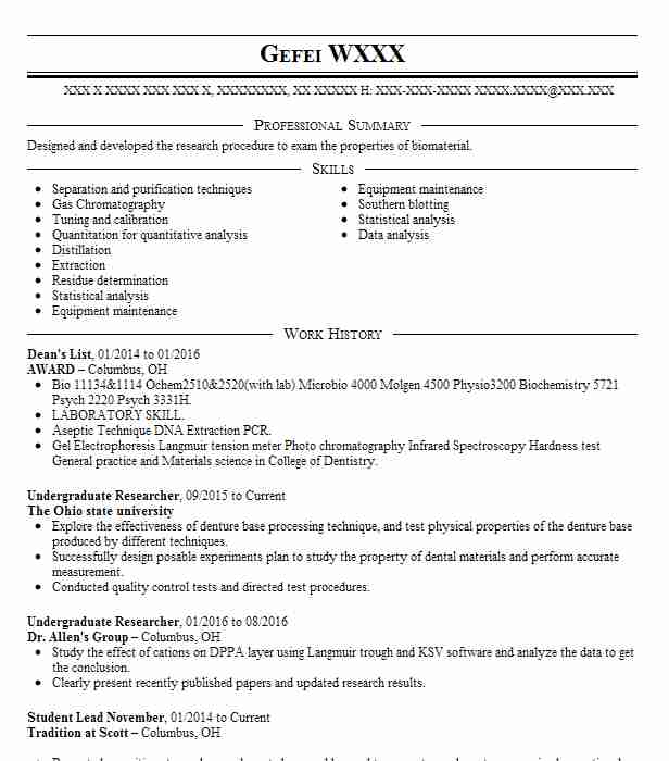 Prescribed Load List Resume Example Company Name ...