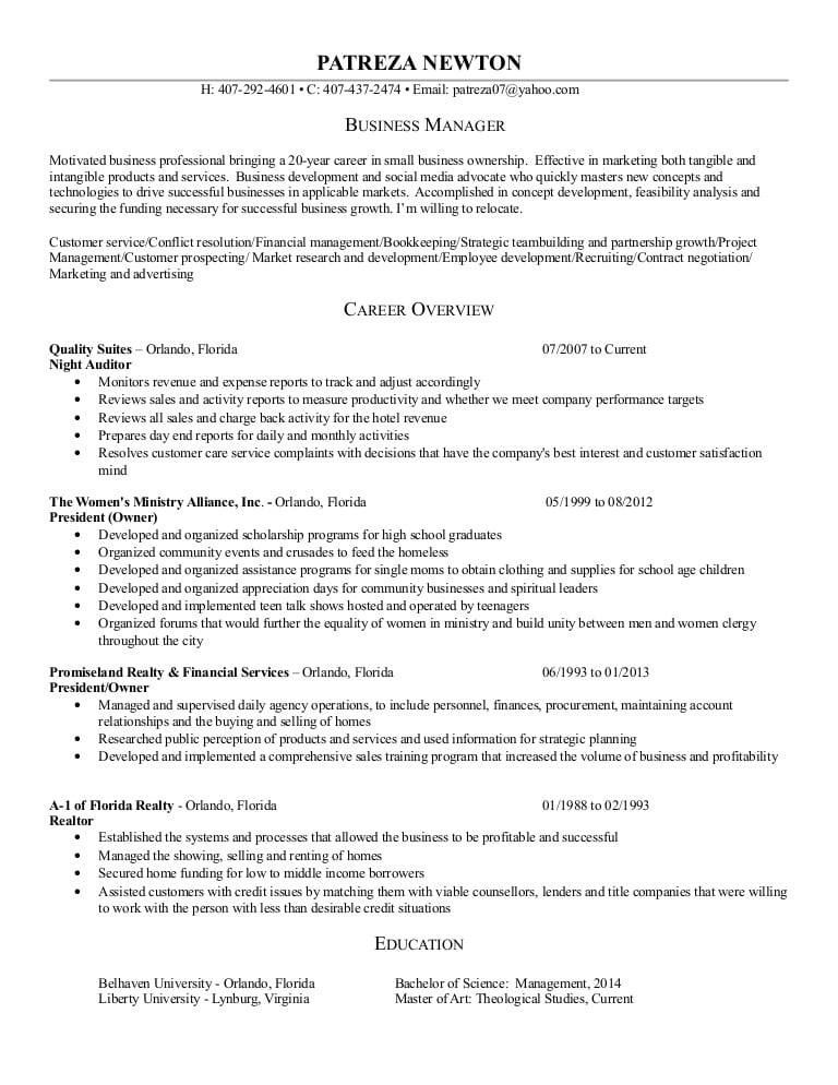 Publication resume