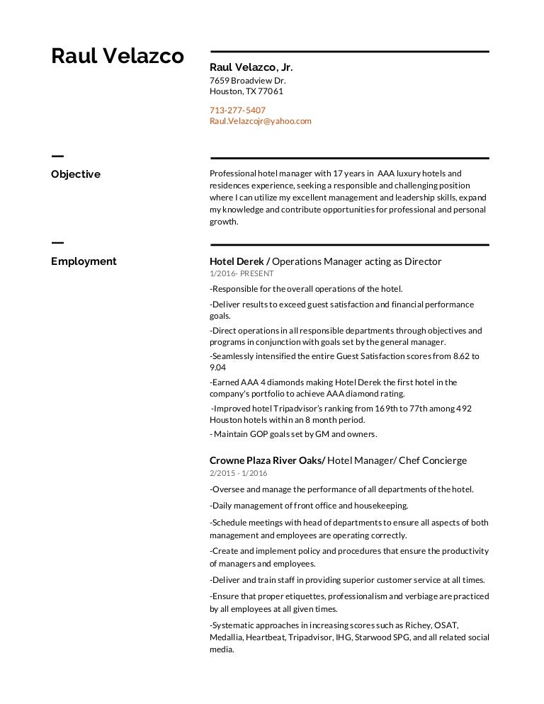 Resume and publications