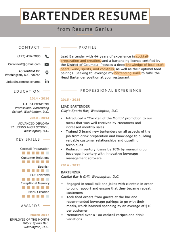 Resume Introduction