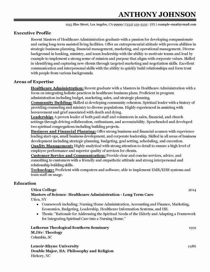 Resume Objectives for Healthcare Unique Professional Entry ...