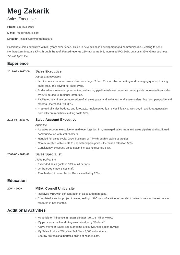 Resume Template / CV Template, Professional and Creative ...