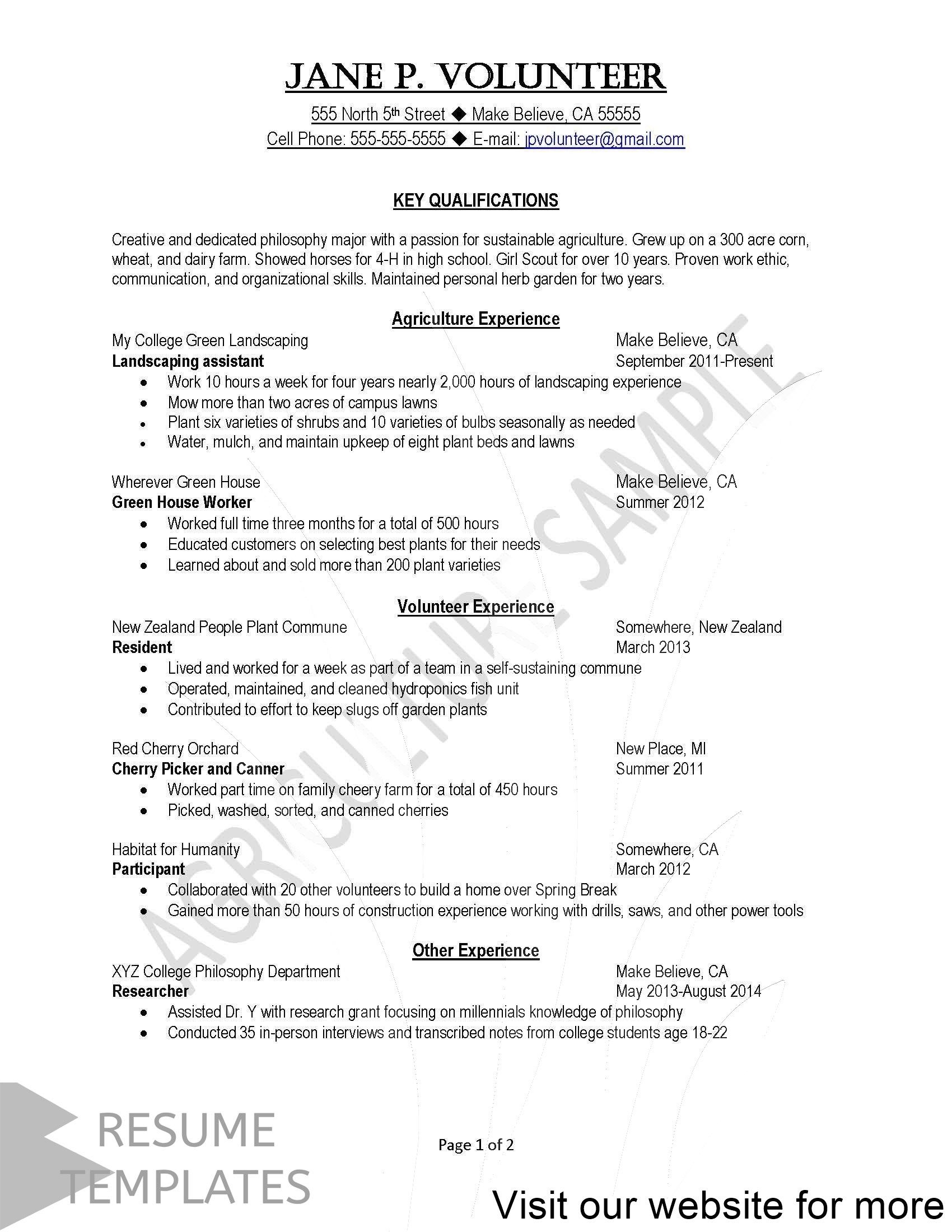 resume template doc download free Professional in 2020 ...