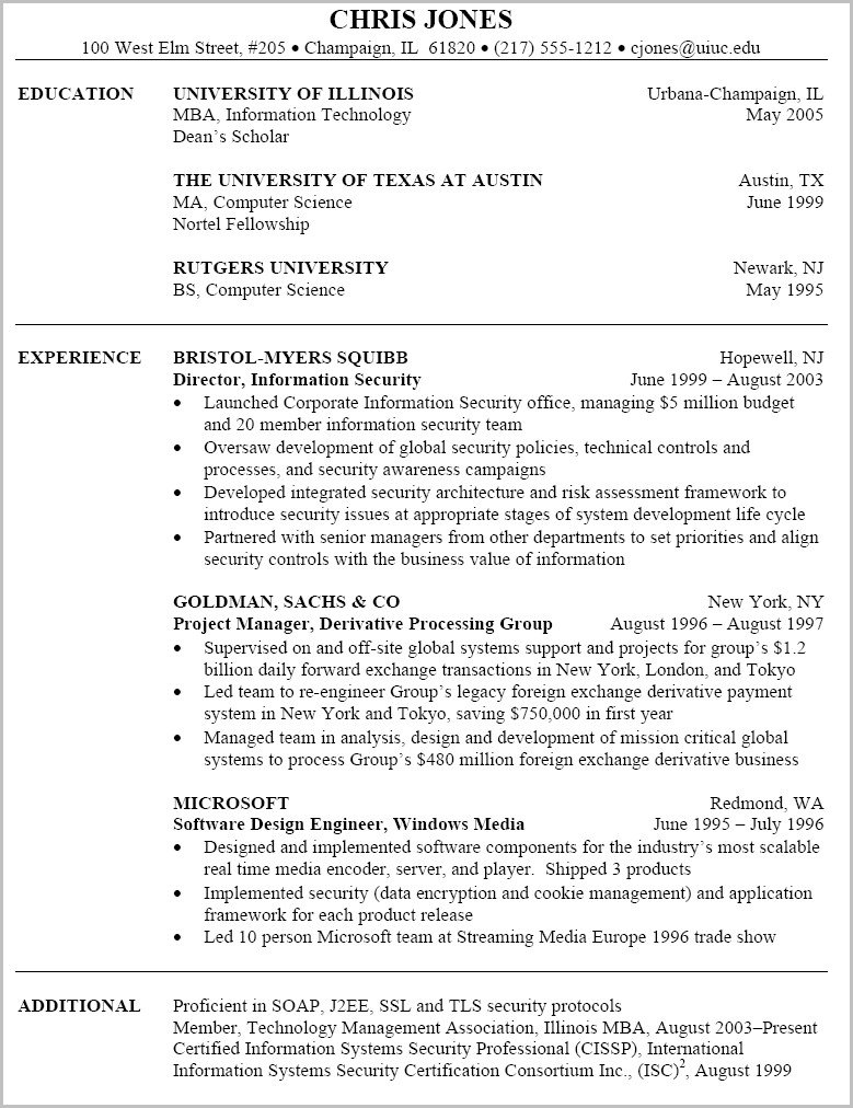 Resume Templates Word Copy And Paste
