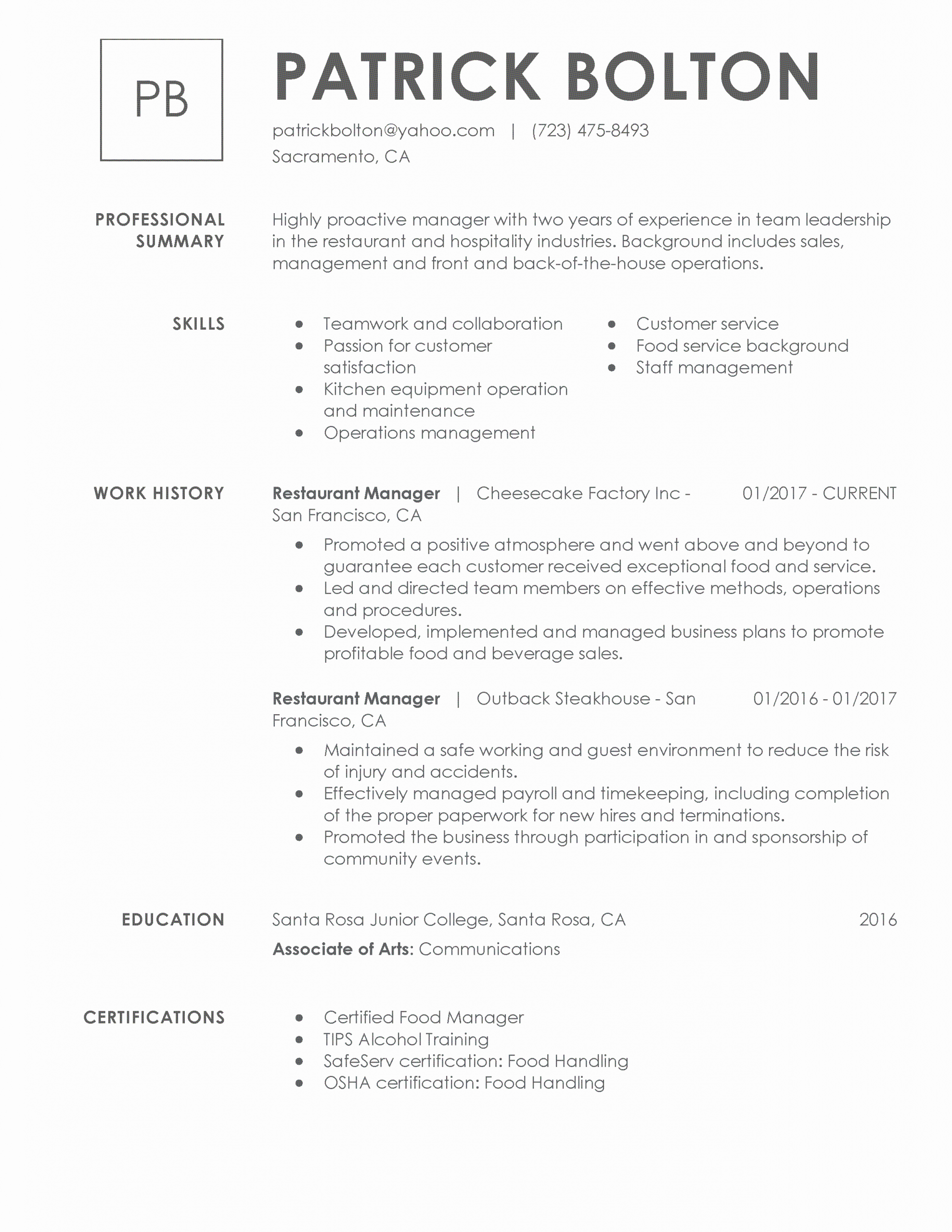 Resume Title Examples for Any Job Beautiful Free Resume ...